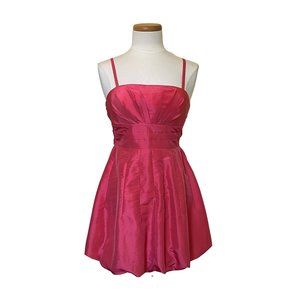 xxi Coral Bubble Cocktail Dress S